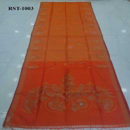 পিউর মসলিন তন্তুজ শাড়ি ব্লাউজ পিস সহ