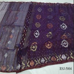 ঢাকাই জামদানি - ৮০ কাউন্টের সুতা