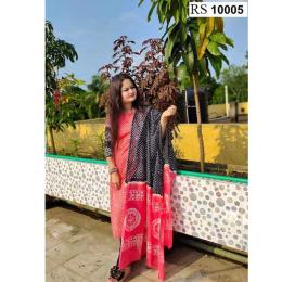 বাটিক থ্রি-পিস