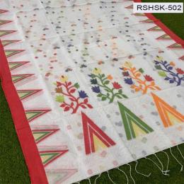 হাফসিল্ক কটকি বৈশখিী শাড়ি-1